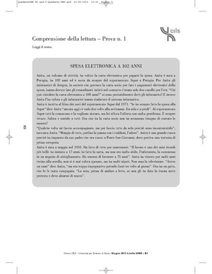 Istituto cultura italiana (NGO)/CILS certificate/prova lettura 1.pdf