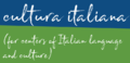 Istituto cultura italiana (NGO)/Gallery/Cultura italiana logo b.png